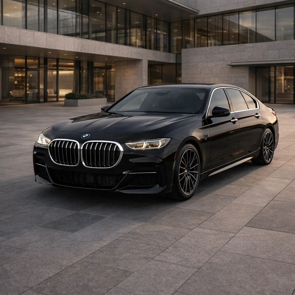 MGCLS BMW chauffeur at Playa Vista tech corporate campus — Playa Vista car service from $65