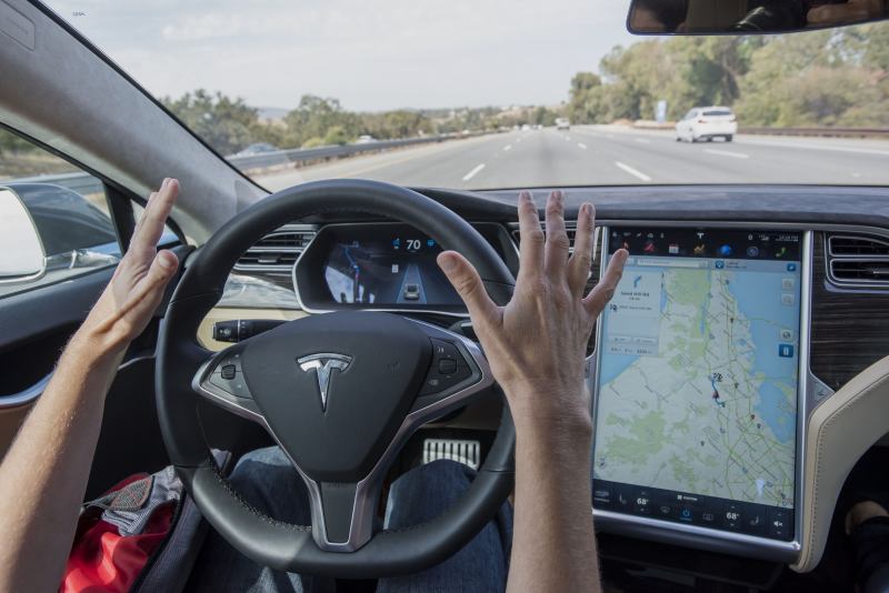 Tesla Driverless Car