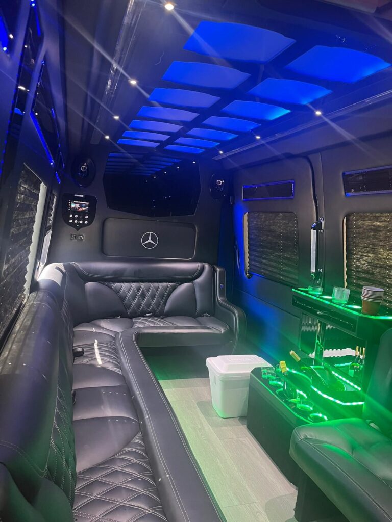 Sprinter Limo VAN LAXcarserviceMGCLS